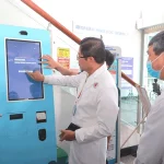 BV Đa khoa TP Cần Thơ triển khai kiosk đăng ký khám bệnh tự động.