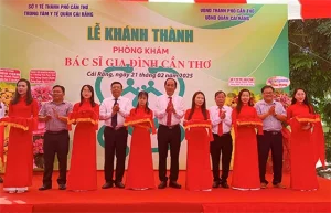 Khánh thành Phòng khám Bác sĩ gia đình tại Trung tâm Y tế quận Cái Răng.