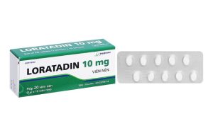Thuốc chữa viêm mũi dị ứng Loratadine