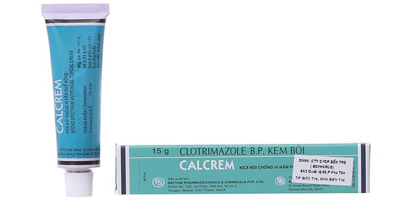 huốc bôi trị lác đồng tiền Clotrimazole